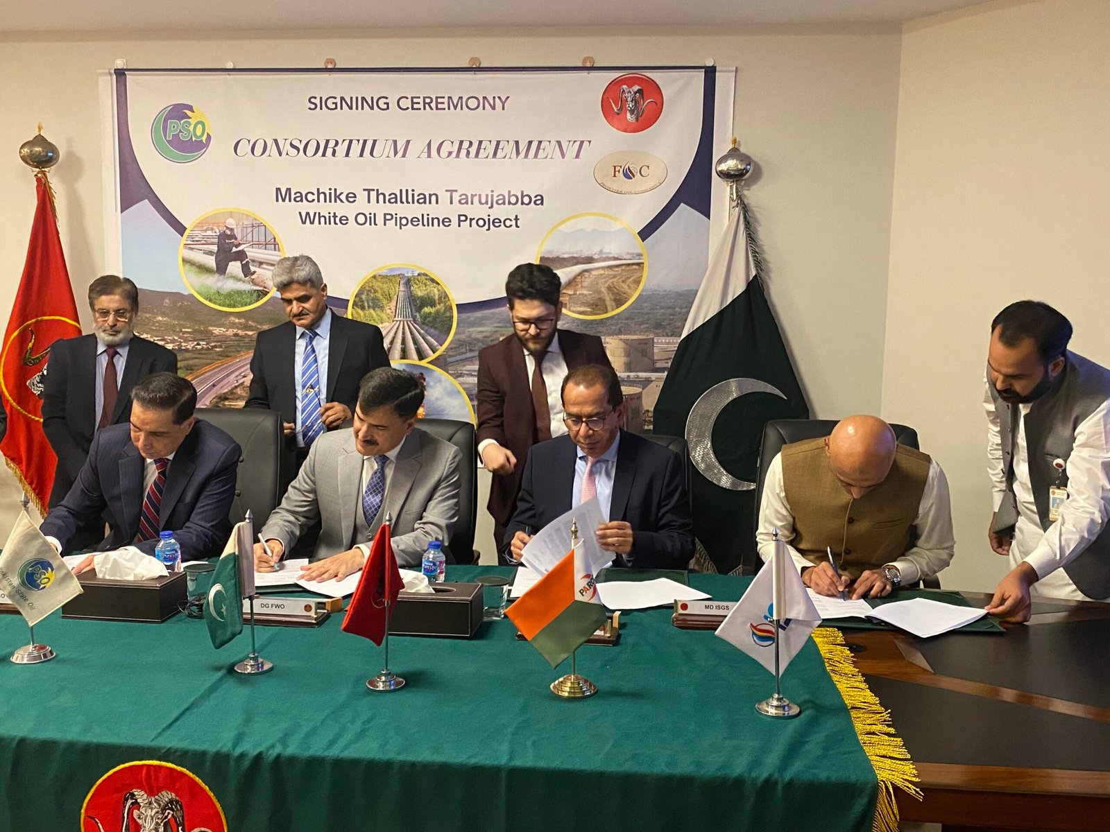 Signing of Consortium Agreement between PSO and Frontier Works Organization – 4 September 2025