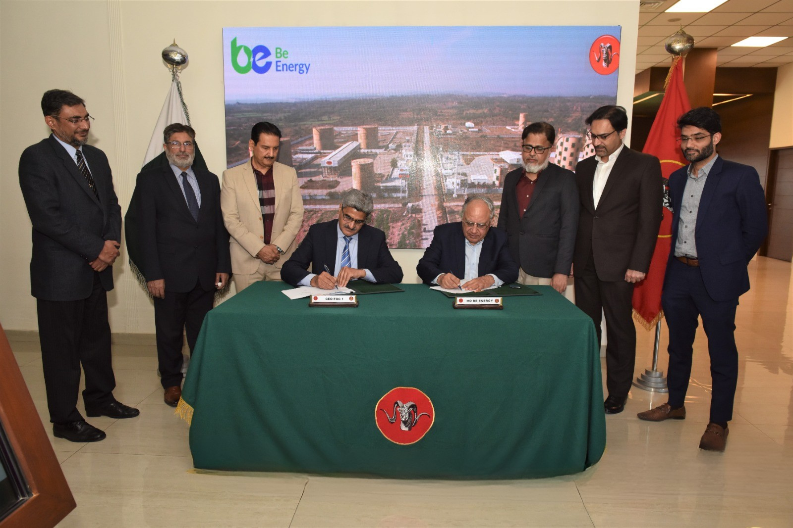 BE Addendum Signing Ceremony